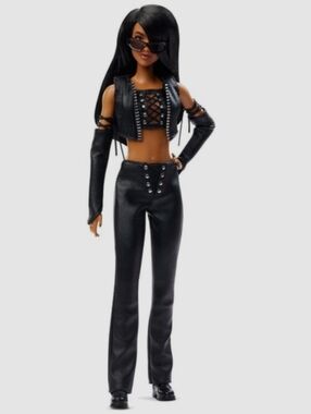 Barbie Aaliyah Doll in Black Outfit with Silver Accents (BRAND NEW/UNOPENED)
